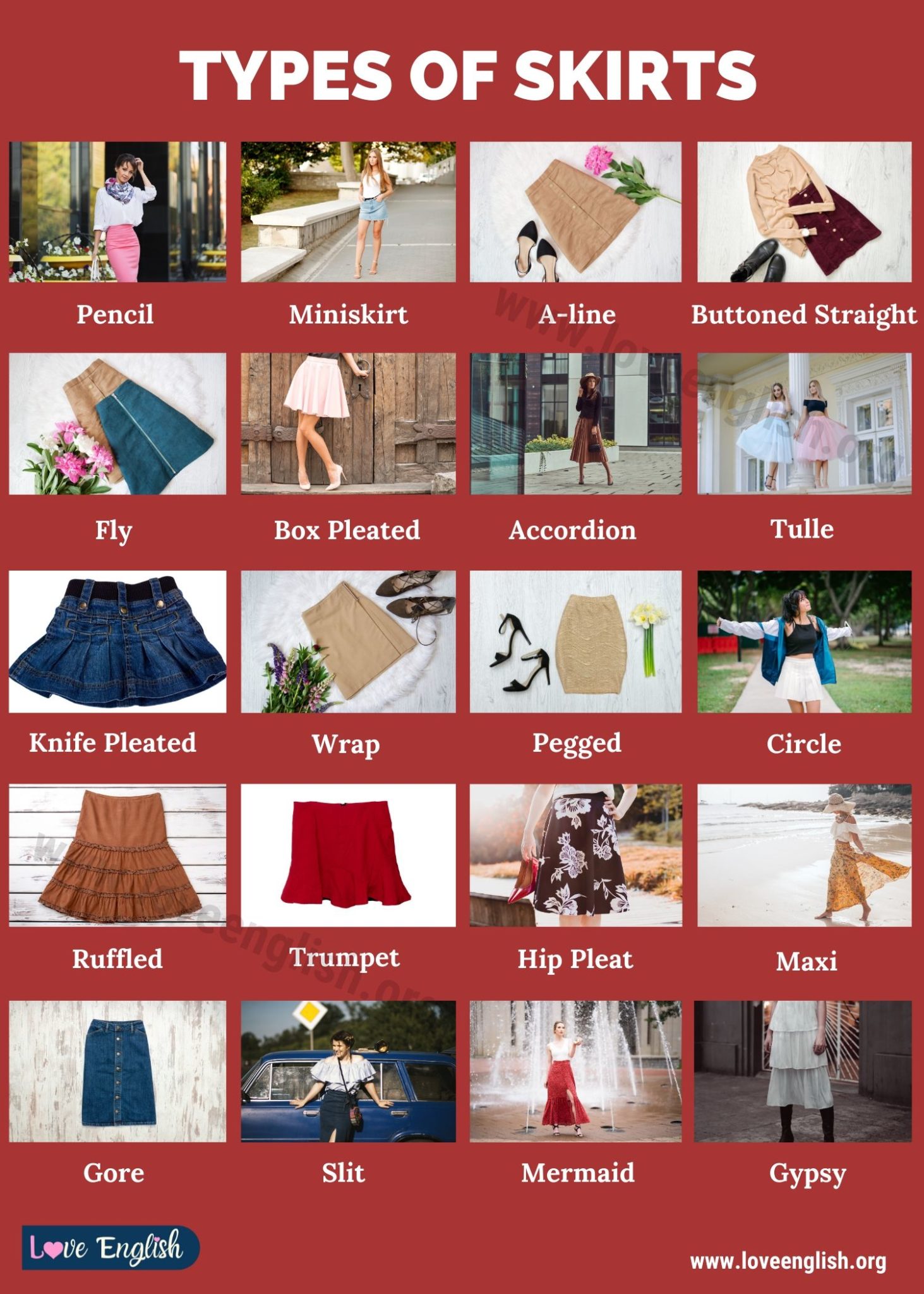 Types Of Skirts: 45 Trendy Skirt Types To Introduce Into Girls ...
